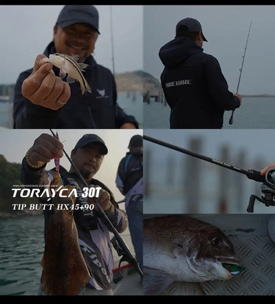 Purelure NDVIA MAX Ajing & Eging Rod – Tubular Tip | Spinning & Casting | 6'0" to 8'6"