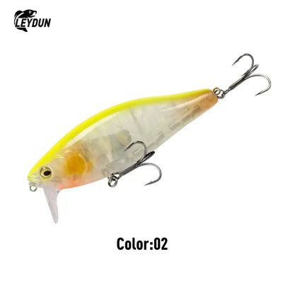 LEYDUN Hot JACK Minnow Fishing Lures 107.7mm 30g Floating Swimming High Quality Hard Baits Noise System Wobblers For Bass Pike -  - Cast N Go