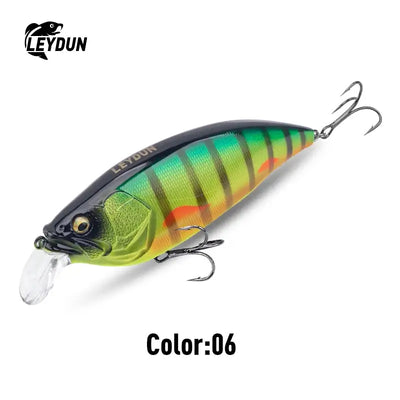 LEYDUN Fishing Lures Minnow 126mm 110mm Floating Good Action Hard Baits High Quality Crankbaits Wobblers For Bass Pike -  - Cast N Go