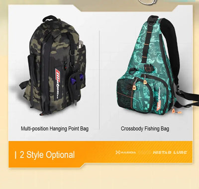 HISTAR Crossbody Fishing Tackle Bag