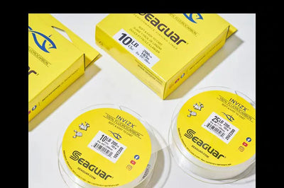 Seaguar InvizX Fluorocarbon Main Line 183m – 4lb to 25lb | Spinning & Baitcast | Made in Japan