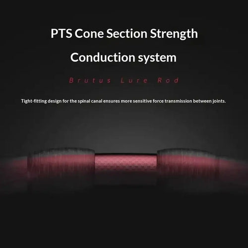 Fishing rod connector section with tight-fitting design for sensitive force transfer