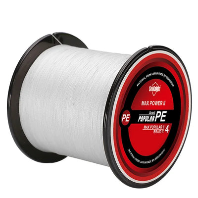 SeaKnight 4-Strand PE Braid – Japan Fibre | Surface Coated | 8–80lb | 300m 500m 1000m | 8 Colours