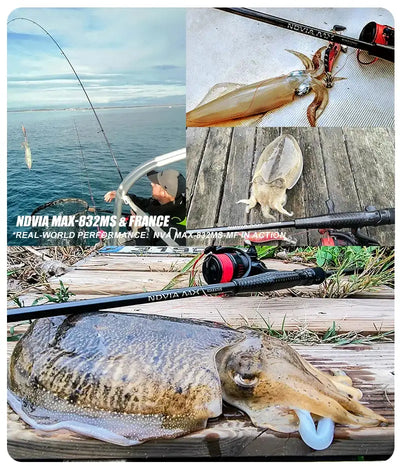 Purelure NDVIA MAX Ajing & Eging Rod – Tubular Tip | Spinning & Casting | 6'0" to 8'6"