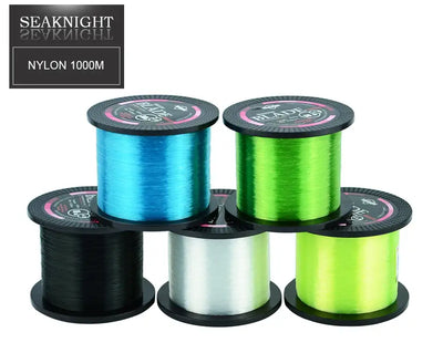 SeaKnight BLADE Nylon Monofilament Line – Japan Material | 1000m | 6–35lb | Black White Blue