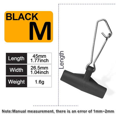 9KM DWLIFE Sinker Slider 25pc – Duo-Lock Snap | Line-Friendly | Running Sinker & Surf Rigs