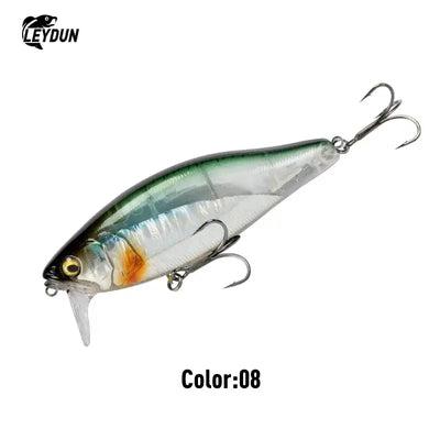 LEYDUN Hot JACK Minnow Fishing Lures 107.7mm 30g Floating Swimming High Quality Hard Baits Noise System Wobblers For Bass Pike -  - Cast N Go