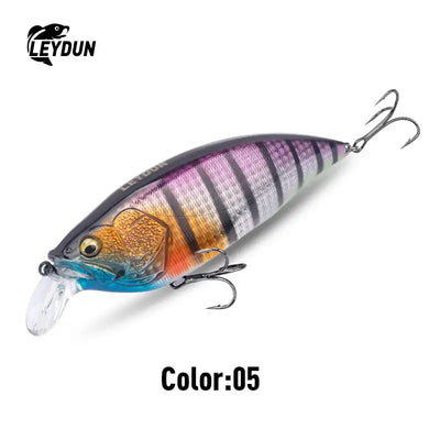 LEYDUN Fishing Lures Minnow 126mm 110mm Floating Good Action Hard Baits High Quality Crankbaits Wobblers For Bass Pike -  - Cast N Go