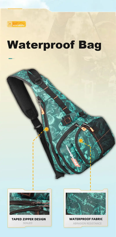 HISTAR Crossbody Fishing Tackle Bag