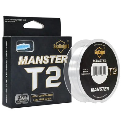 SeaKnight MANSTER T2 fluorocarbon fishing line kit with box and spool