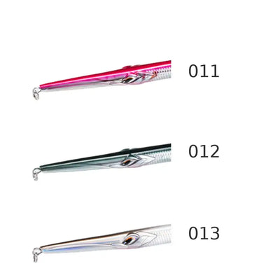 Hunthouse 180mm sinking trolling pencil lure set, pink, black, and blue-gray needle baits