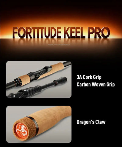 Kingdom Fortitude Keel Pro Carbon Fishing Rod