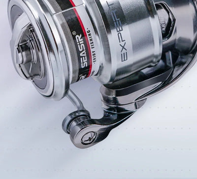 SEASIR Expert Spinning Reel – Ultra-Long Cast Shallow Spool | IPX6 | One-Piece Metal Handle | 10+1BB | 1500S–4000S