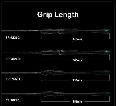 Purelure Zero Ultralight Lure Rod – Toray T1100G | Fuji Alconite | Spinning & Baitcast | UL & L