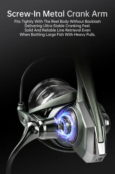 Kingdom TE Spinning Fishing Reel | 1000–5000
