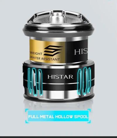 HISTAR Vector Shallow-Spool Spinning Fishing Reel
