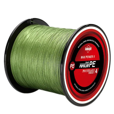 SeaKnight 4-Strand PE Braid – Japan Fibre | Surface Coated | 8–80lb | 300m 500m 1000m | 8 Colours