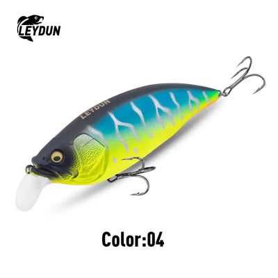 LEYDUN Fishing Lures Minnow 126mm 110mm Floating Good Action Hard Baits High Quality Crankbaits Wobblers For Bass Pike -  - Cast N Go