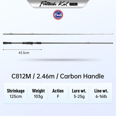 Kingdom Fortitude Keel Pro Carbon Fishing Rod