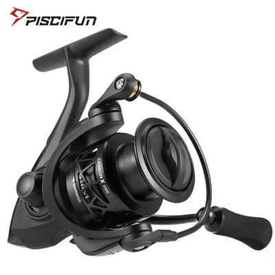 Piscifun Carbon X Spinning Reel – Full Monocoque Carbon | 10+1BB | 4–15kg Drag | 145g | 500–4000