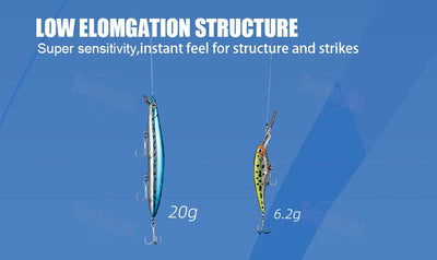 SeaKnight MegaGame M8 8-Strand Braid – Spectra Fibre | F+ Coating | 22–100lb | Low-Vis Green | 150m
