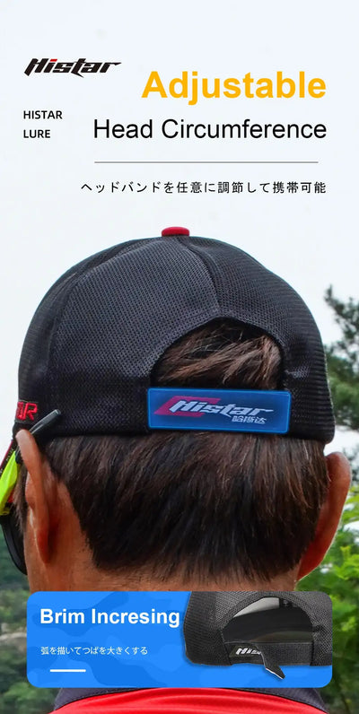 HISTAR Adjustable Mesh Fishing Cap