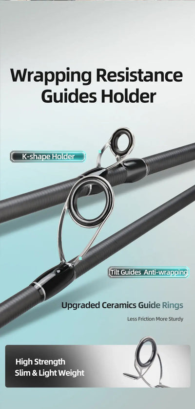 HISTAR Valiant Way Carbon Lure Fishing Rod