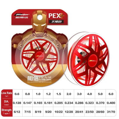 HISTAR 8-Strand PE Braided Fishing Line | 100m 120m 150m