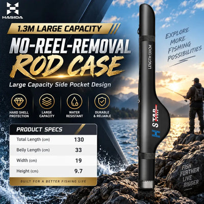 HISTAR Big Belly Fishing Rod Bag | 80–130cm