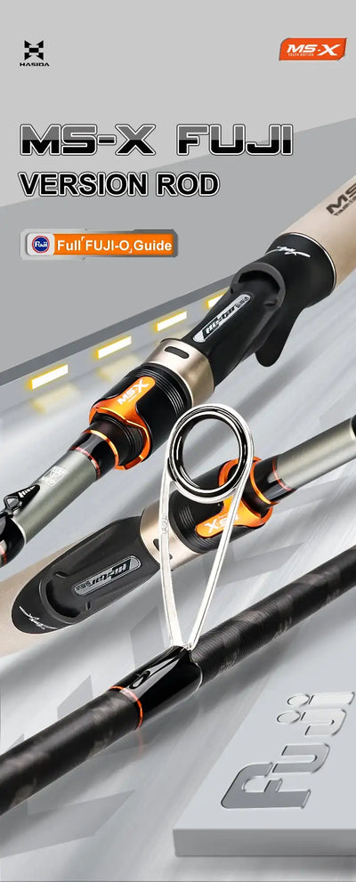 HISTAR MS-X Fuji Spinning & Casting Fishing Rod | 1.68–2.4m