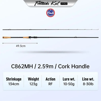 Kingdom Fortitude Keel Pro Carbon Fishing Rod