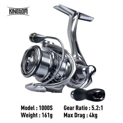Kingdom Silver Moon Spinning Reel | 1000S 1500M 2500M