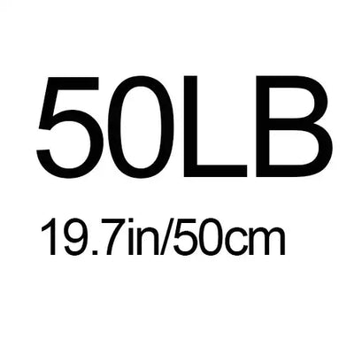 Fishing leader size label: 50LB, 19.7in/50cm length