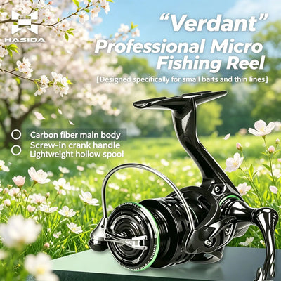 HISTAR Verdant 800 Ultralight Spinning Fishing Reel
