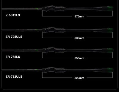 Purelure Zero Ultralight Lure Rod – Toray T1100G | Fuji Alconite | Spinning & Baitcast | UL & L