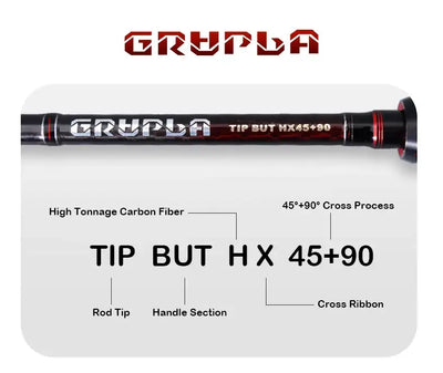 Purelure Grupla Lure Rod – Fuji Guides | Spinning & Casting | L to XH | 6'6" to 8'3"