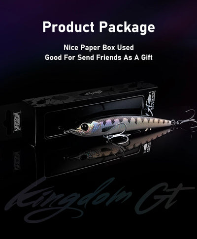 Kingdom GT Picaduo Sinking Pencil – Through Wire | 49g 69g 75g 90g | GT Kingfish Tuna