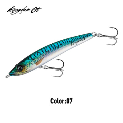 Kingdom GT Picaduo Sinking Pencil – Through Wire | 49g 69g 75g 90g | GT Kingfish Tuna