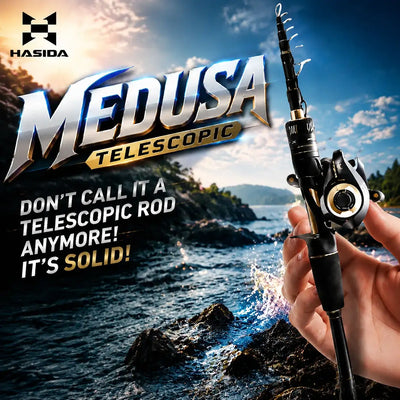 HISTAR Medusa Telescopic Fishing Rod & Combo | 1.8–2.4m