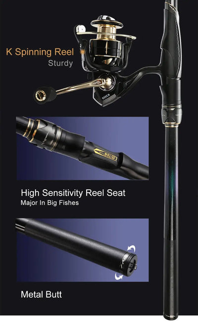 HISTAR Ling Yun Telescopic Fishing Rod | 3.6m–5.3m