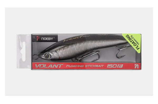 NOEBY Volant floating stickbait retail box showing 150F lure in clear packaging