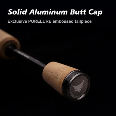 Purelure Titanium-T XUL BFS Lure Rod – TC4 Titanium Tip | Fuji Guides | 5'3" to 7'2" | Trout Bass