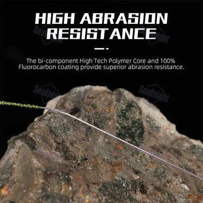 SeaKnight Brand SK Series fishing line 100M/50M 100% Fluorocarbon Coating Fishing Line Fast Sinking Line Stronger 3-100LB -  - Cast N Go