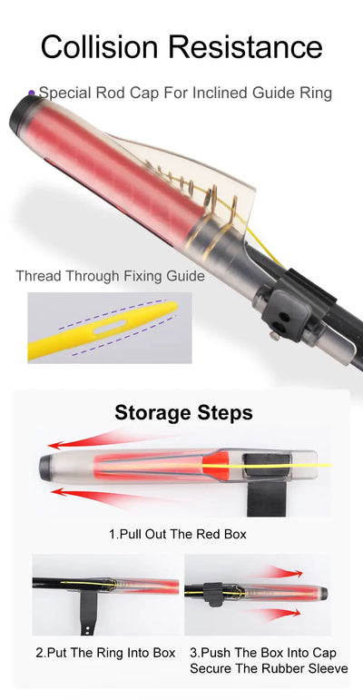HISTAR Ling Yun Telescopic Fishing Rod | 3.6m–5.3m