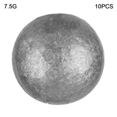 Lead sinker ball, hollow running type, 7.5 g
