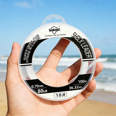 SeaKnight leader line in hand, 0.70 mm, 80 lb, 100 m spool