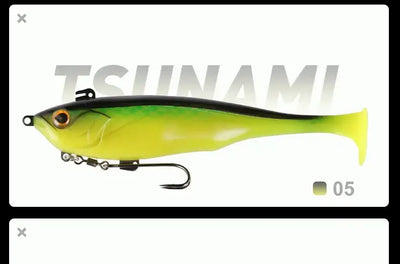 Kingdom Tsunami 170mm 55g Sinking Soft Bait Lure