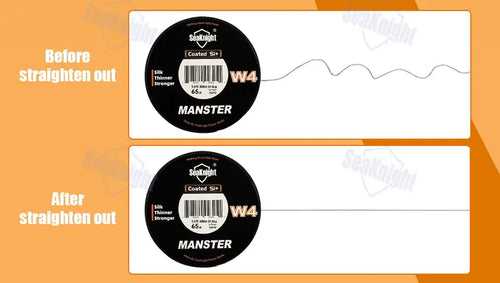 SeaKnight Brand W4 Series Ultra-Thinner 4 Strands Fishing Line 300M 500M Stronger Anti-UV Anti-Saltwater Si+coating Braided Line -  - Cast N Go