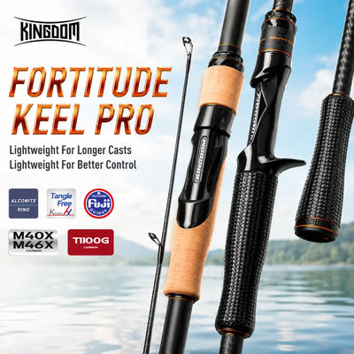 Kingdom Fortitude Keel Pro Carbon Fishing Rod