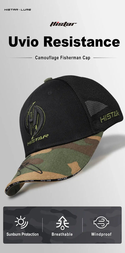 HISTAR Adjustable Mesh Fishing Cap